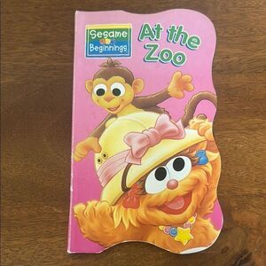 Sesame Beginnings “At the Zoo” Children’s Board Book!